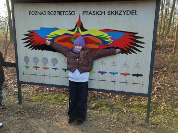 Spacer po Sieradzu w ramach Zimowego Ptakoliczenia 2025, 